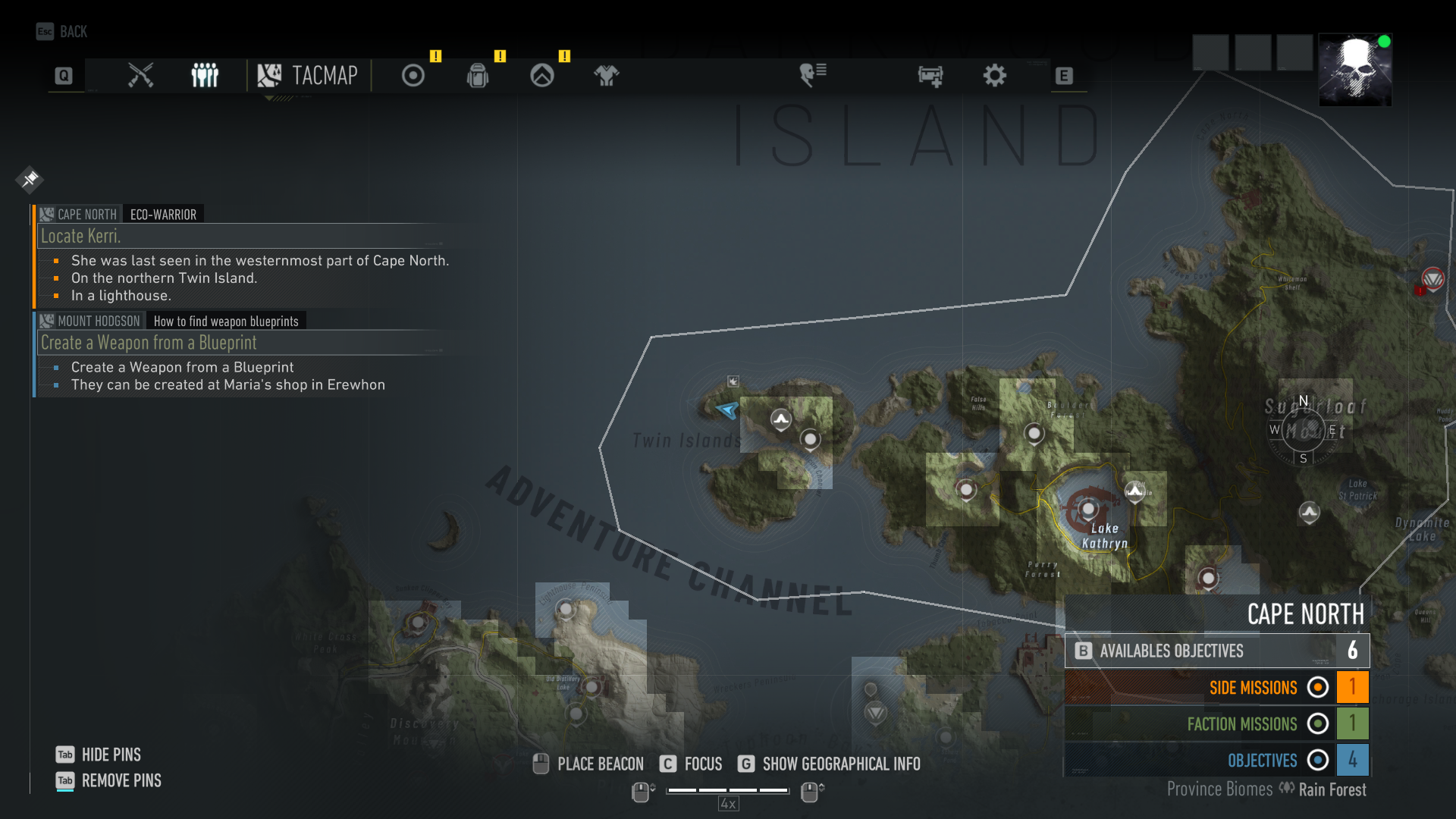 Реликвии древних ghost recon breakpoint карта