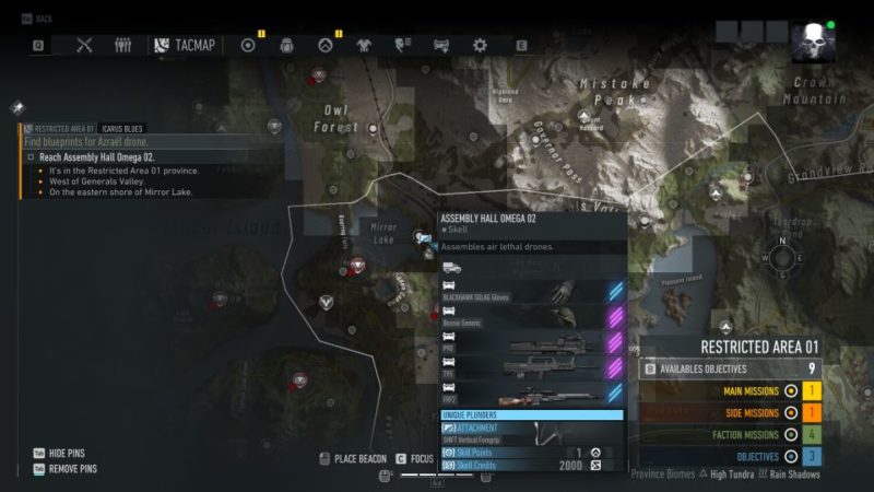 ghost recon breakpoint - icarus blues quest wiki