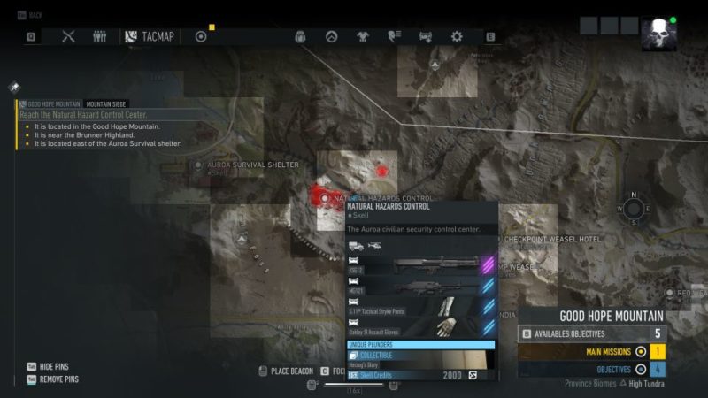 ghost recon breakpoint - mountain siege mission