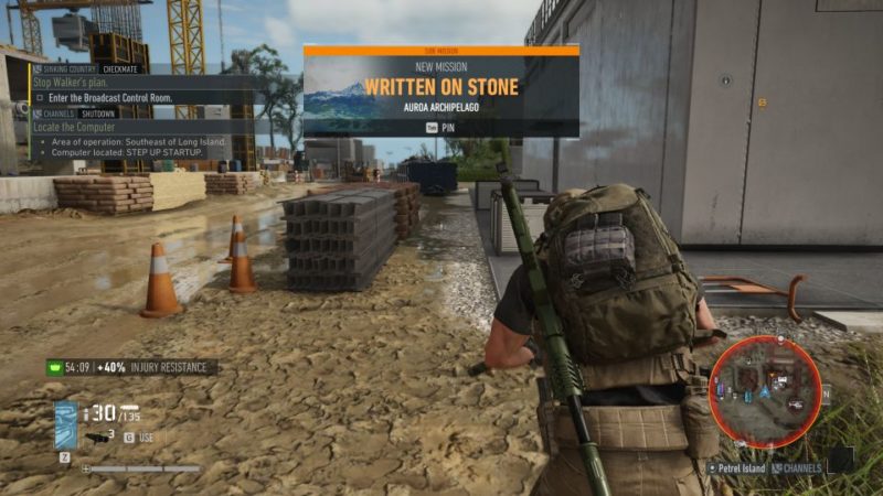 ghost recon breakpoint - written on stone