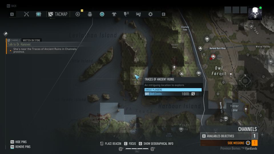 Реликвии древних ghost recon breakpoint карта