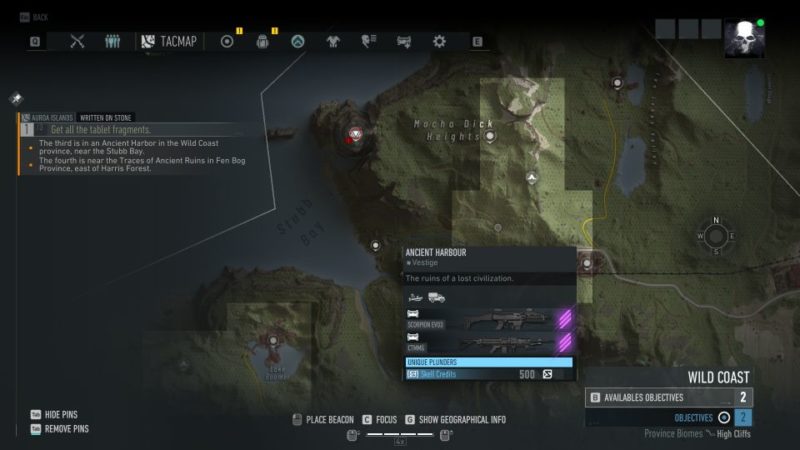 ghost recon breakpoint - written on stone wiki