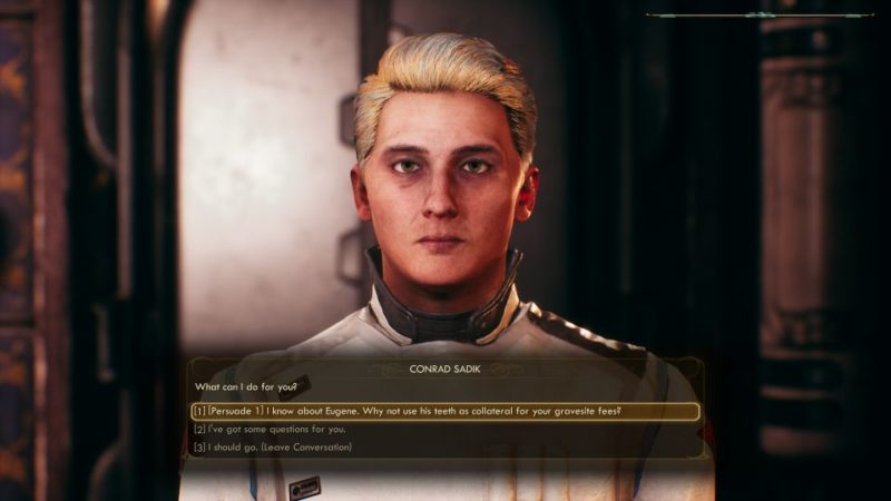 the outer worlds - a small grave matter wiki