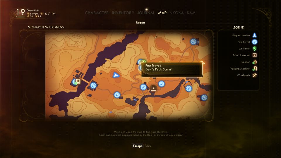 Карта outer worlds