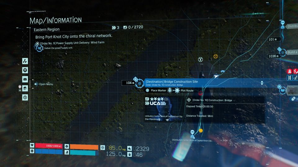 Death Stranding Order 10 (Bridge Construction) Walkthrough