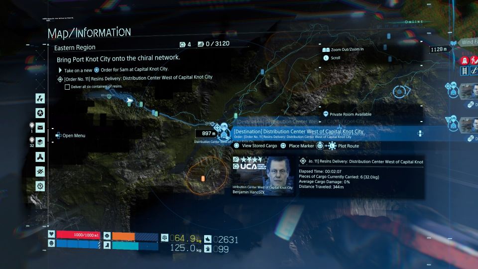 Death Stranding Order 11 (Deliver Resins) Walkthrough