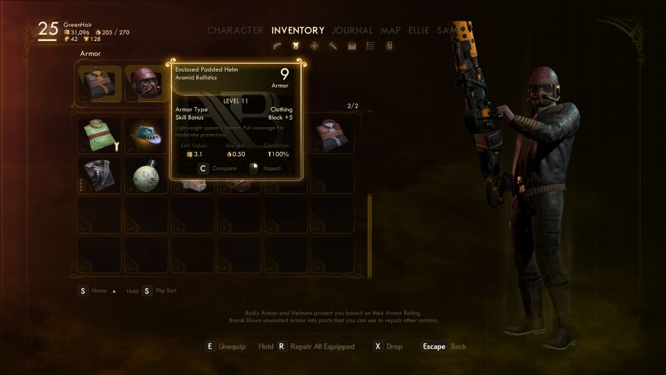 Make Space Suits Won T Travel The Outer Worlds Guide