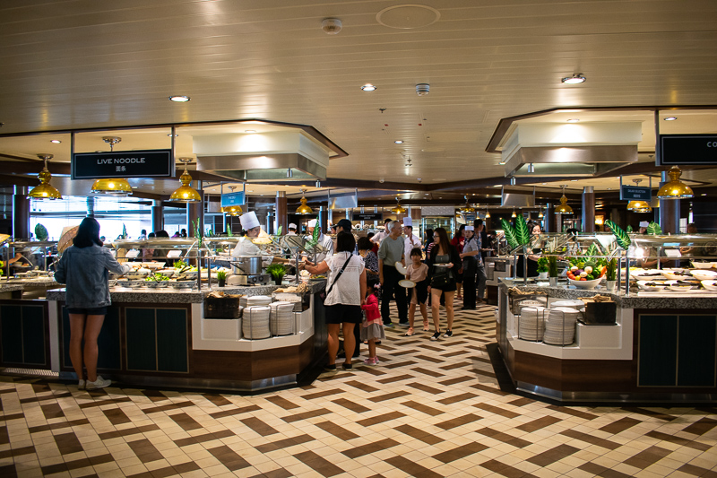 quantum of the seas - windjammer type of food