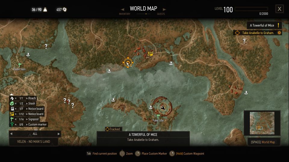 A Towerful Of Mice The Witcher 3 Walkthrough And Guide