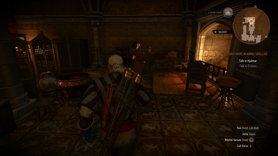 witcher 3 brothers in arms skellige can t find cerys