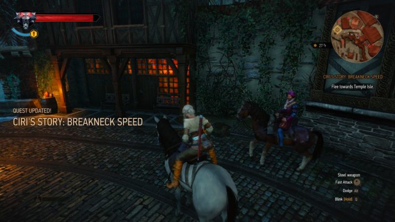 ciri's story - breakneck speed witcher 3 walkthrough