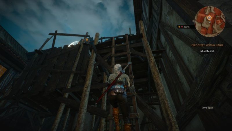 ciri's story visiting junior - witcher 3 guide