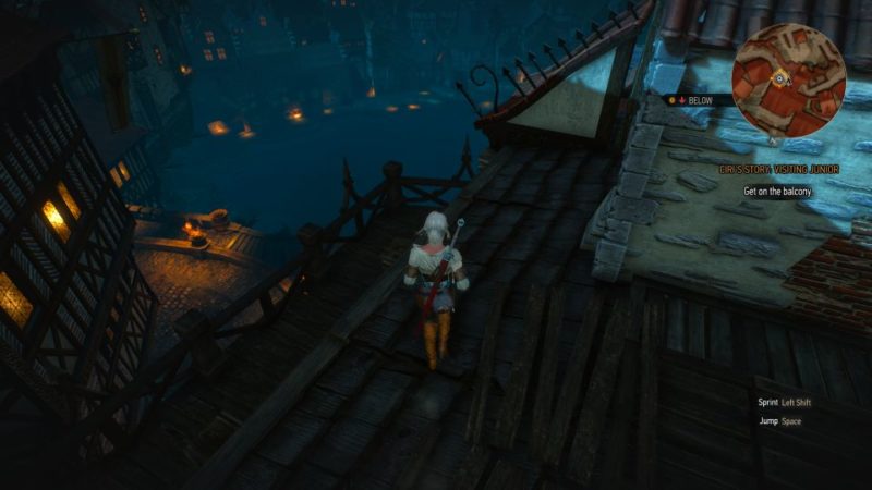 ciri's story visiting junior - witcher 3 guide tips