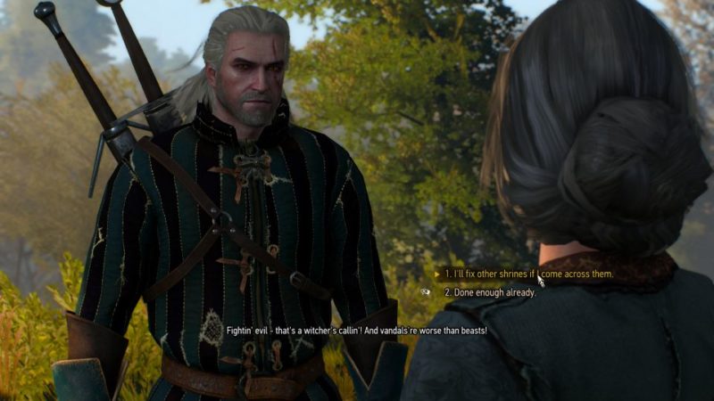 defender of the faith - witcher 3 walkthrough