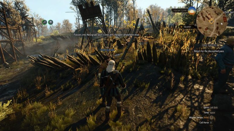 fake papers - the witcher 3 tips
