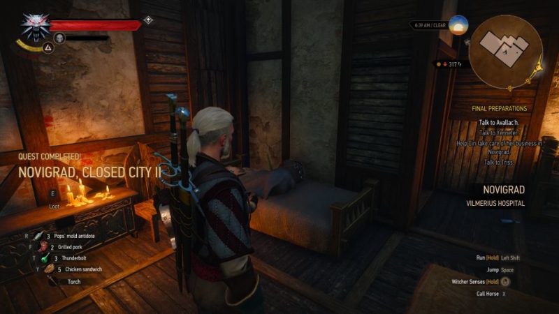 novigrad, closed city II - witcher 3 tips