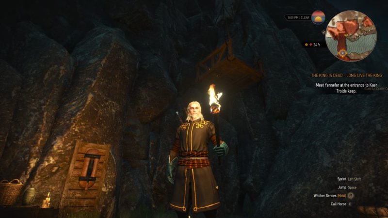 the king is dead, long live the king - witcher 3 quest walkthrough