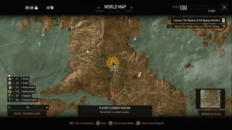 the mystery of the byways murders - witcher 3 guide and tips