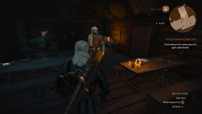 the nilfgaardian connection - witcher 3 mission