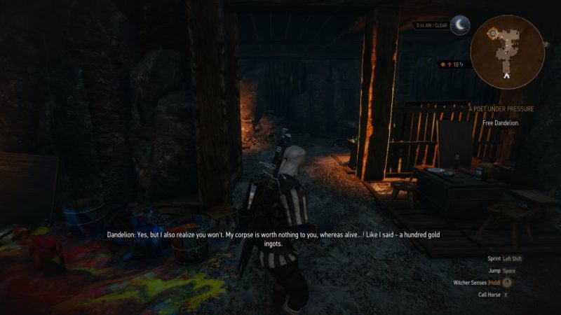 the witcher 3 - a poet under pressure wiki and guide