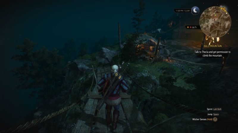 the witcher 3 - bald mountain quest