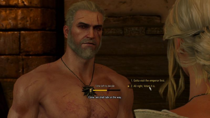 the witcher 3 - blood on the battlefield i know something fun