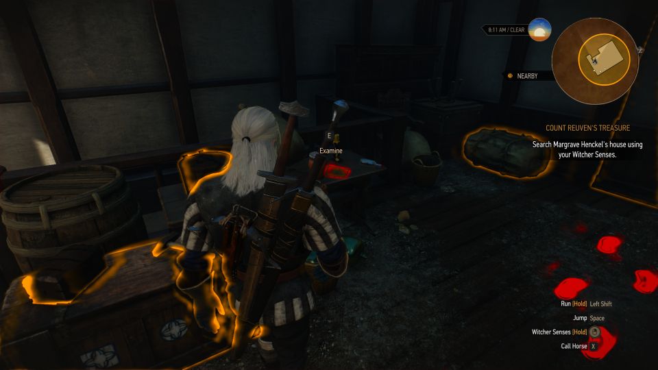 Count Reuven's Treasure Witcher 3 Walkthrough And Guide