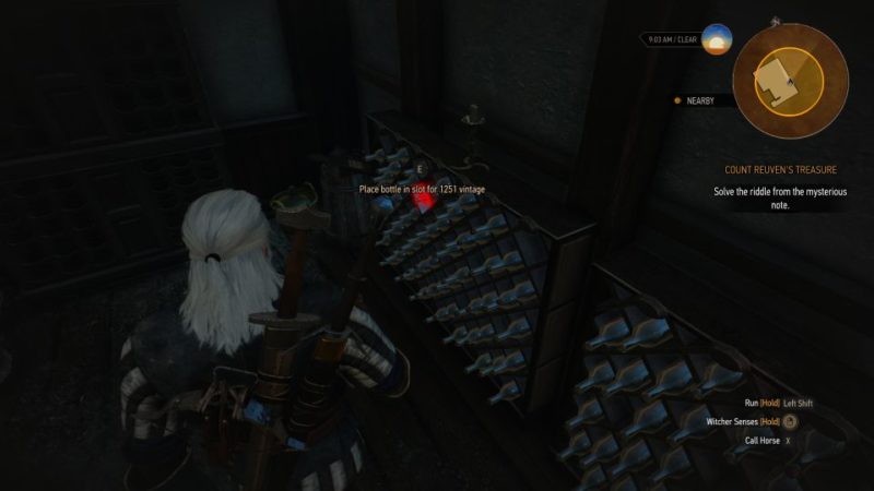 the witcher 3 - count reuven's treasure help