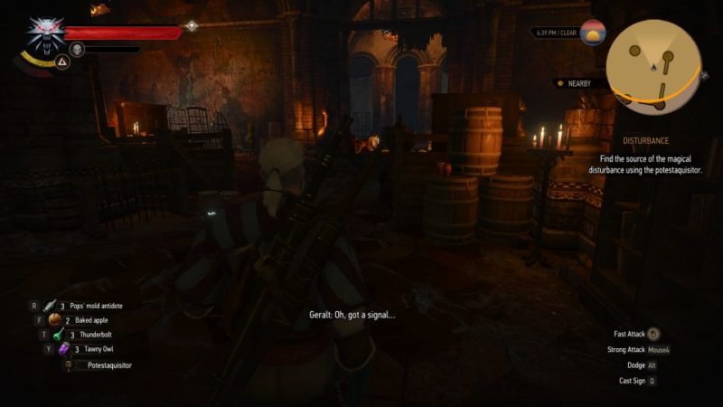 the witcher 3 - disturbance walkthrough