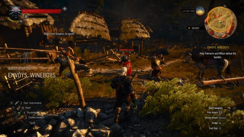 the witcher 3 - envoys, wineboys wiki