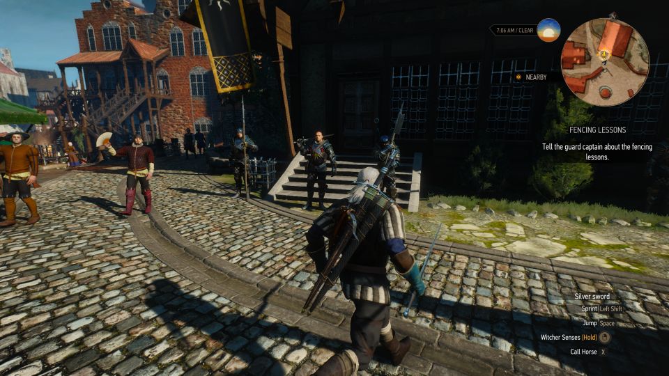 Fencing Lessons The Witcher 3 Walkthrough And Guide