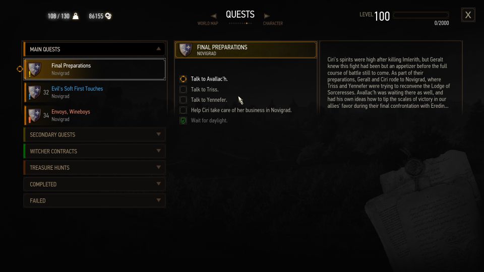 Final Preparations The Witcher 3 Walkthrough And Guide final-preparations-the-witcher-3-walkthrough-and-guide
