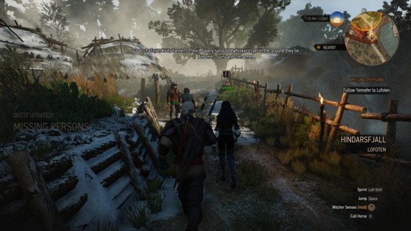 the witcher 3 - missing persons walkthrough