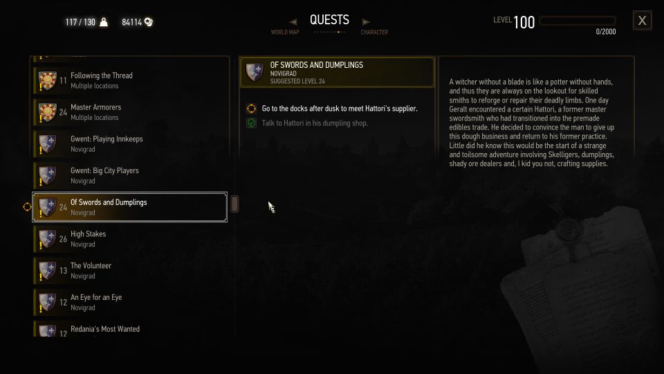 Of Swords And Dumplings The Witcher 3 Walkthrough of-swords-and-dumplings-the-witcher-3-walkthrough