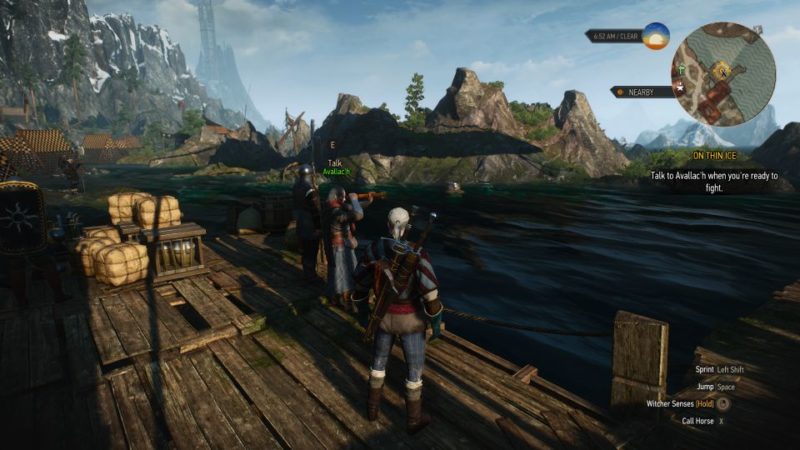 the witcher 3 - on thin ice guide