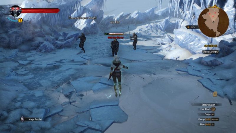 the witcher 3 - on thin ice quest