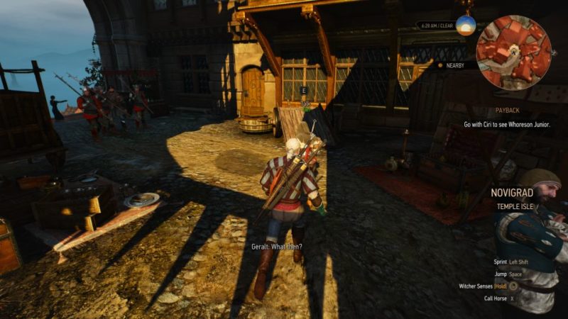 the witcher 3 - payback quest walkthrough