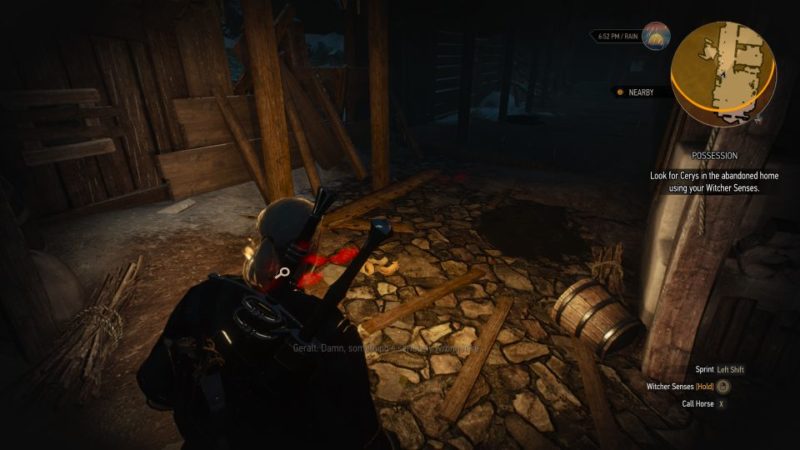 the witcher 3 - possession trick the hym