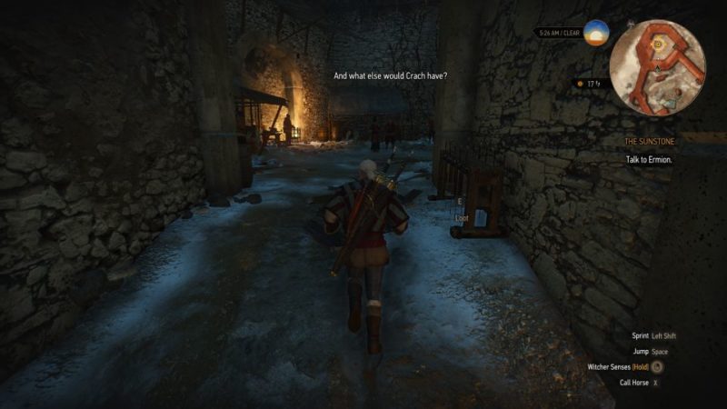 the witcher 3 - sunstone quest walkthrough