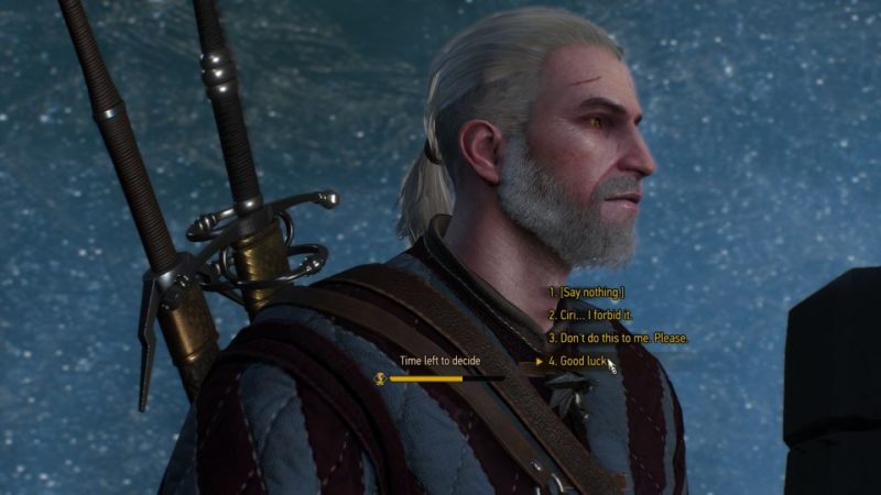 the witcher 3 - tedd deireadh, the final age - good luck