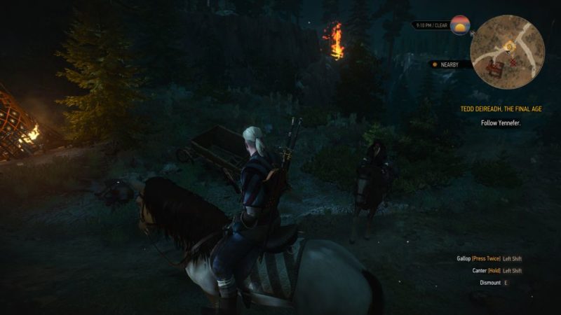 the witcher 3 - tedd deireadh, the final age quest