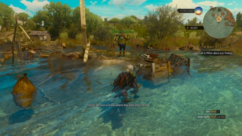 the witcher 3 - the beast of touissant tips