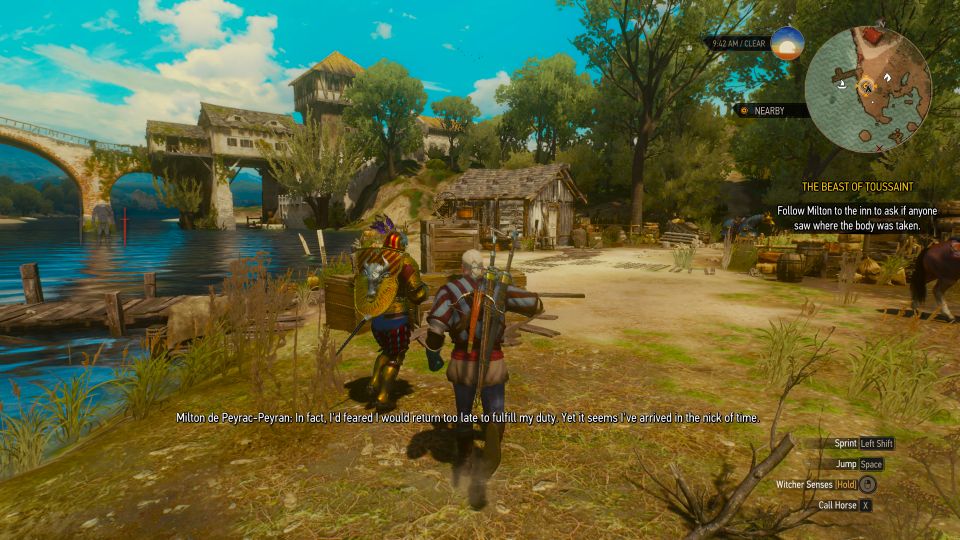 The Beast Of Toussaint The Witcher 3 Walkthrough