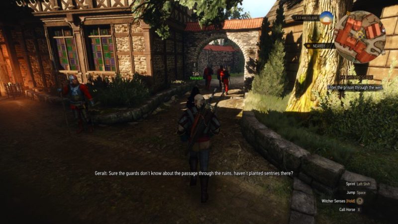 the witcher 3 - the great escape tips