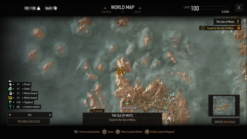 The Isle Of Mists The Witcher 3 Walkthrough And Guide