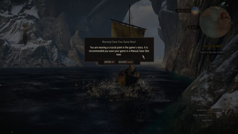 the witcher 3 - the isle of mists quest walkthrough