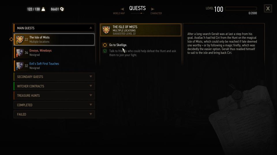 The Isle Of Mists The Witcher 3 Walkthrough And Guide