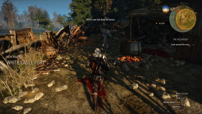 the witcher 3 - the volunteer quest guide