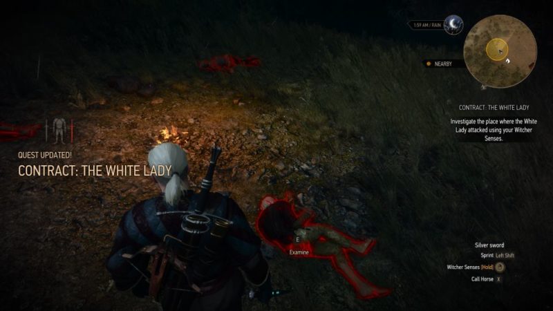 the witcher 3 - the white lady quest