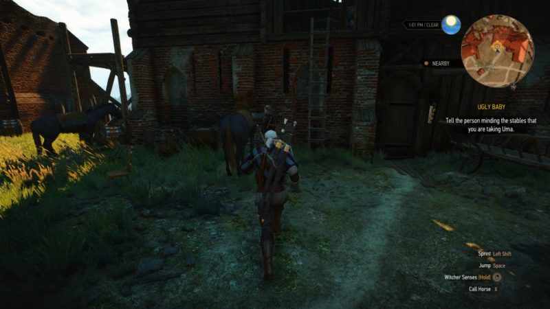 the witcher 3 - ugly baby walkthrough